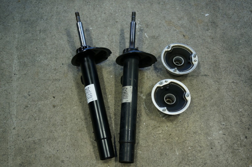 E46 B3Sカブリオレ】ALPINAショックアブソーバー交換【75,000Km