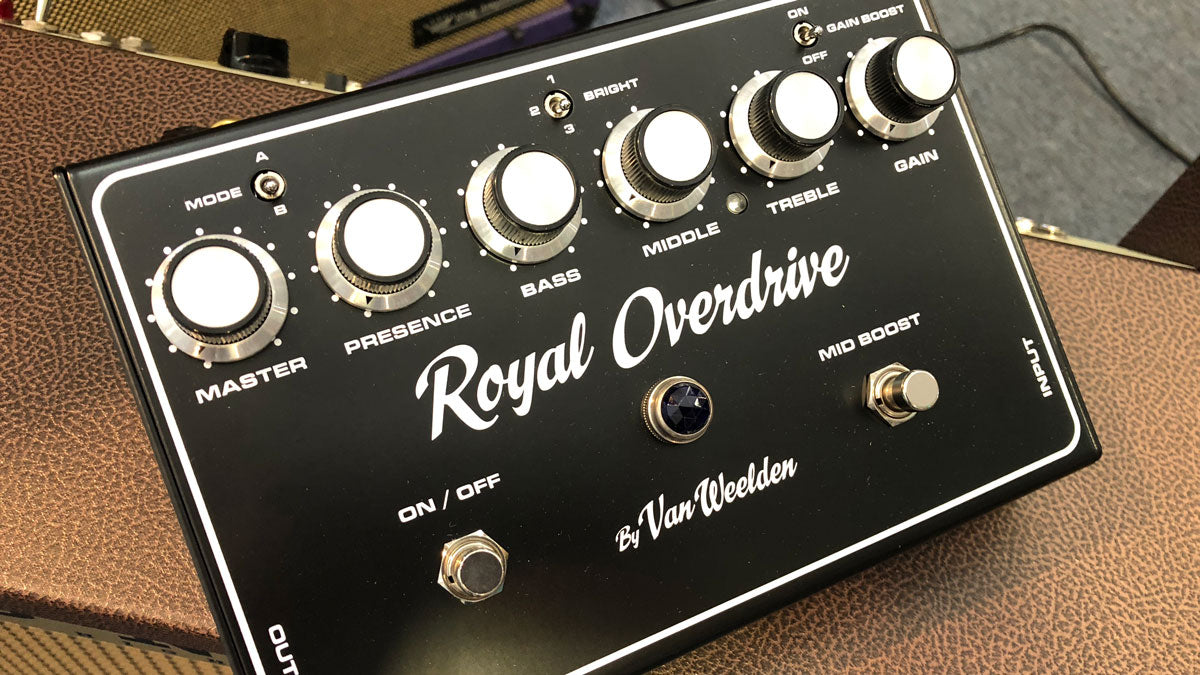 Van Weelden Royal Overdrive Pedal | Bananas.com – Bananas At Large