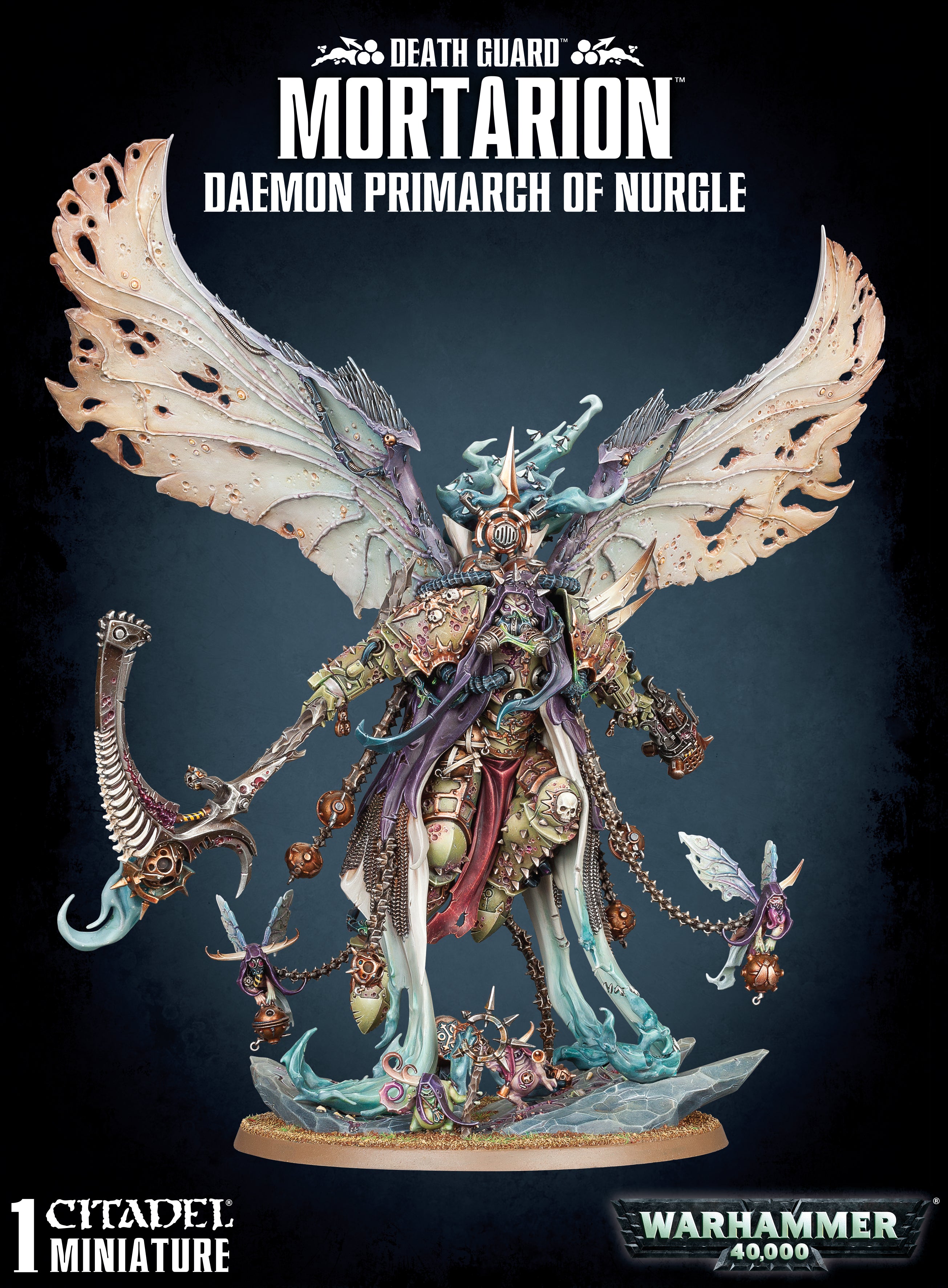 MORTARION, DAEMON PRIMARCH OF NURGLE – Battle Hammer Games