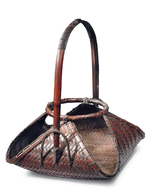 Bamboo ikebana baskets - Ben Janssens Oriental Art