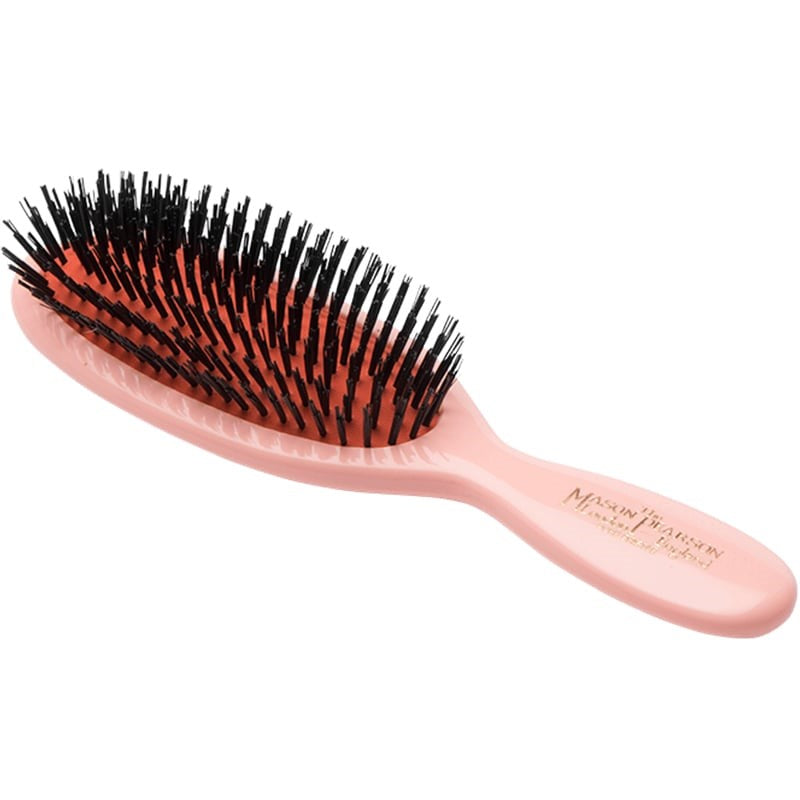Mason Pearson Pocket Boar Bristle Hairbrush B4 - Pink – Beautyhabit