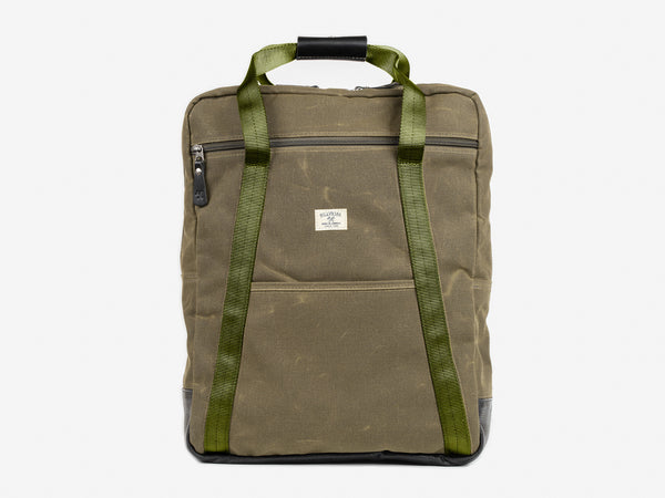 No. 609 Standard Issue Backpack Tote, Olive – Billykirk