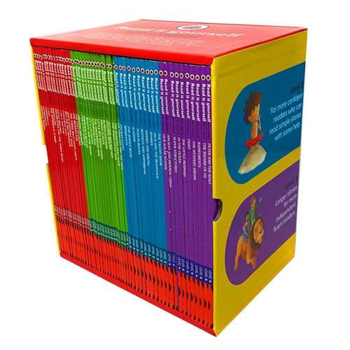 Read It Yourself With Ladybird Collection 50 Books Box Set Pack Level