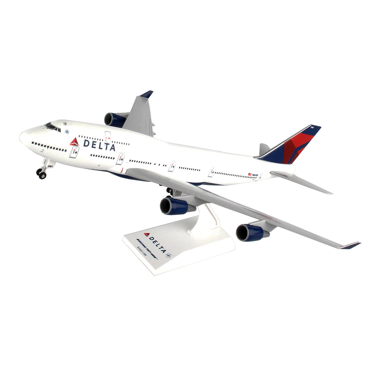 Delta Air Lines Boeing 747-400 1:200 Model – The Boeing Store