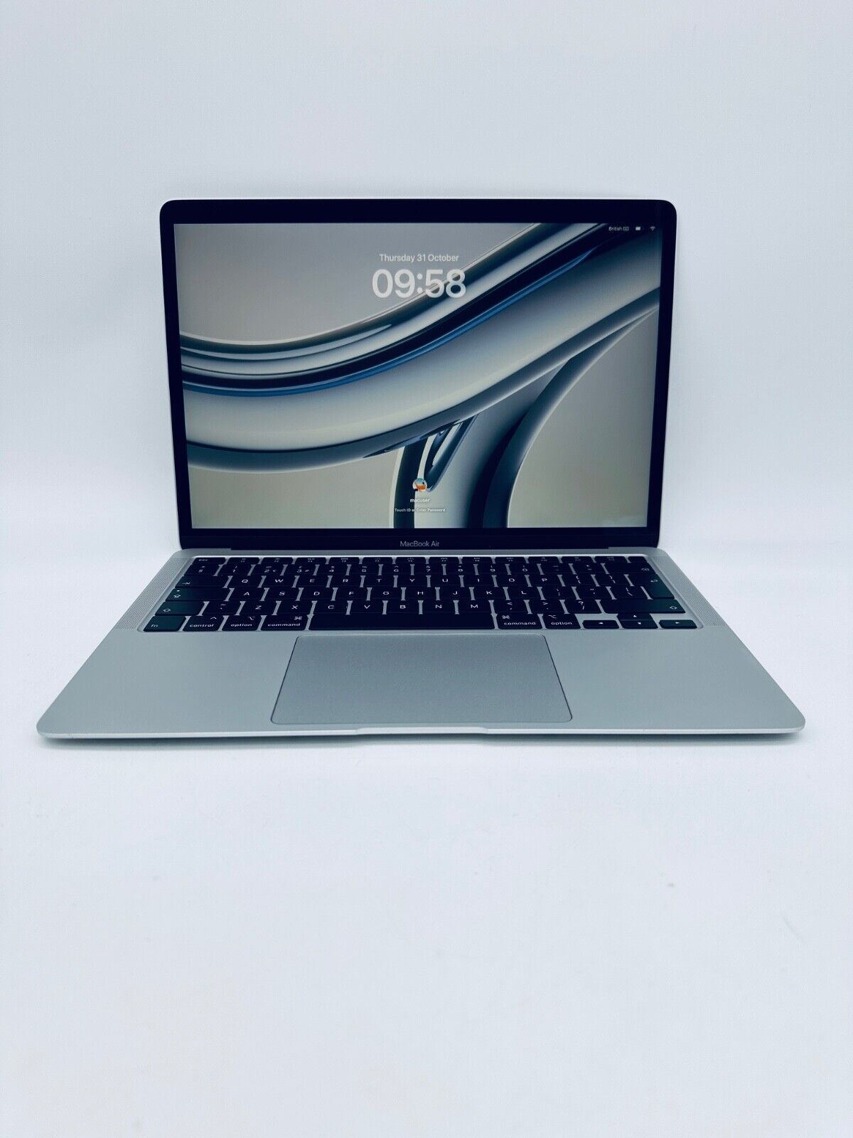 Apple MacBook Air 13-Inch Retina 2020 Intel i3 CPU, 8GB Ram 256GB SSD