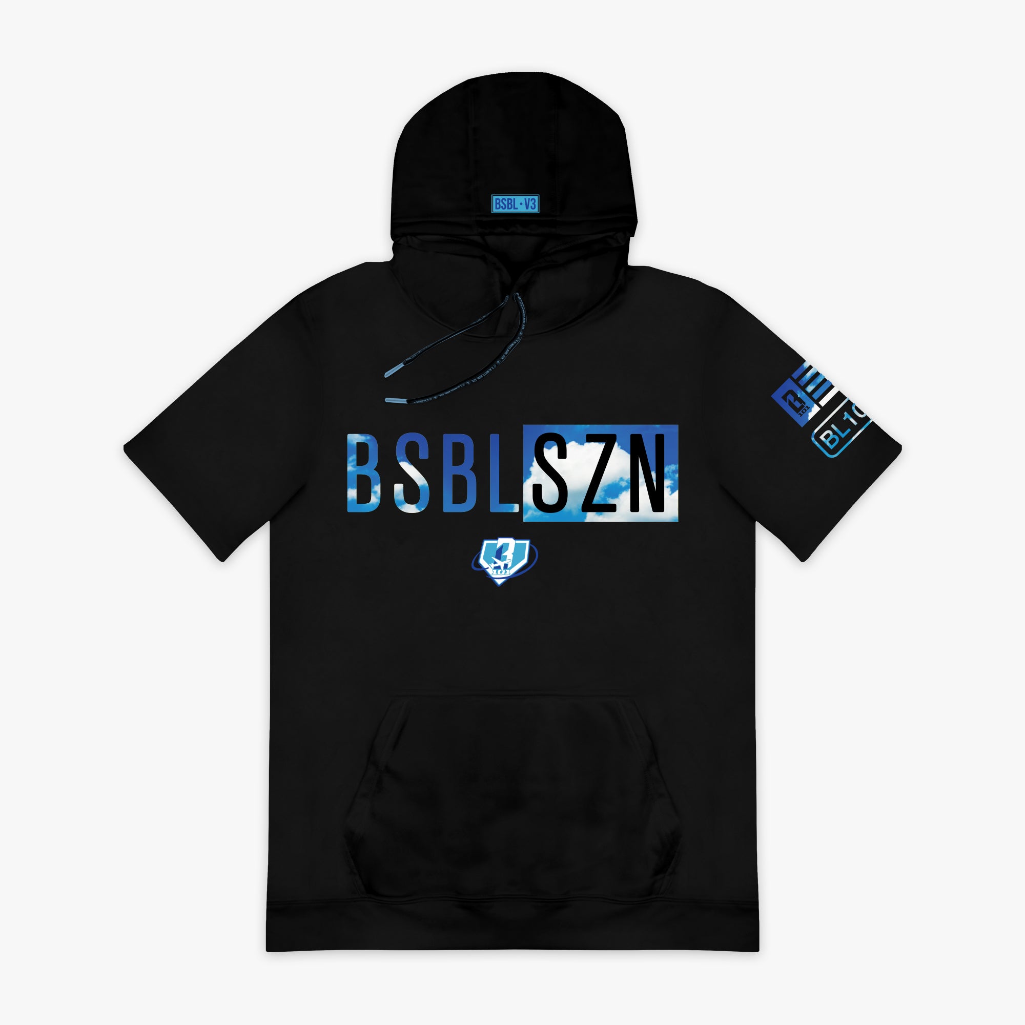 BSBL-SZN Short Sleeve Hoodie V3 - Dream Chaser – Baseball