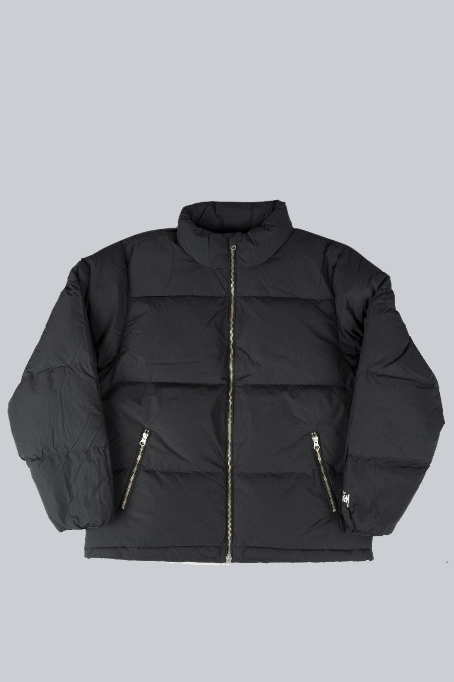 STUSSY NYLON DOWN PUFFER BLACK – BLENDS