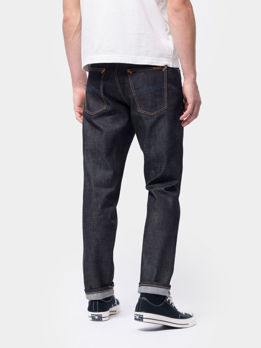Nudie Jeans】Steady Eddie II Dry Ace Selvage – Blue Beach Denim