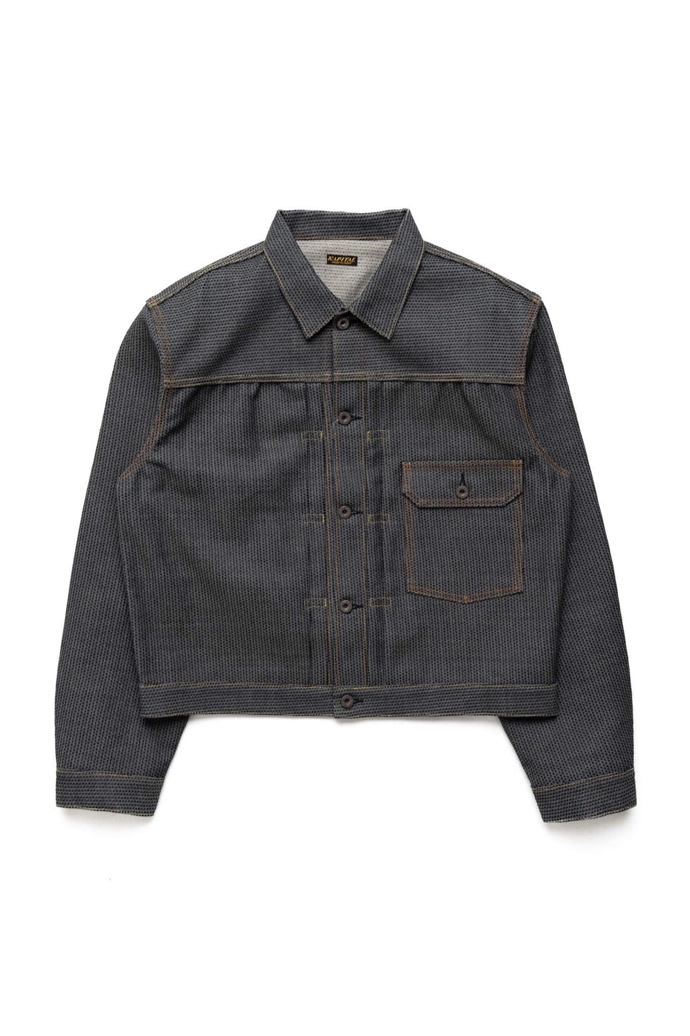 Kapital CENTURY DENIM 1st JKT - N7S (Sumi) – BLUE IN GREEN SOHO