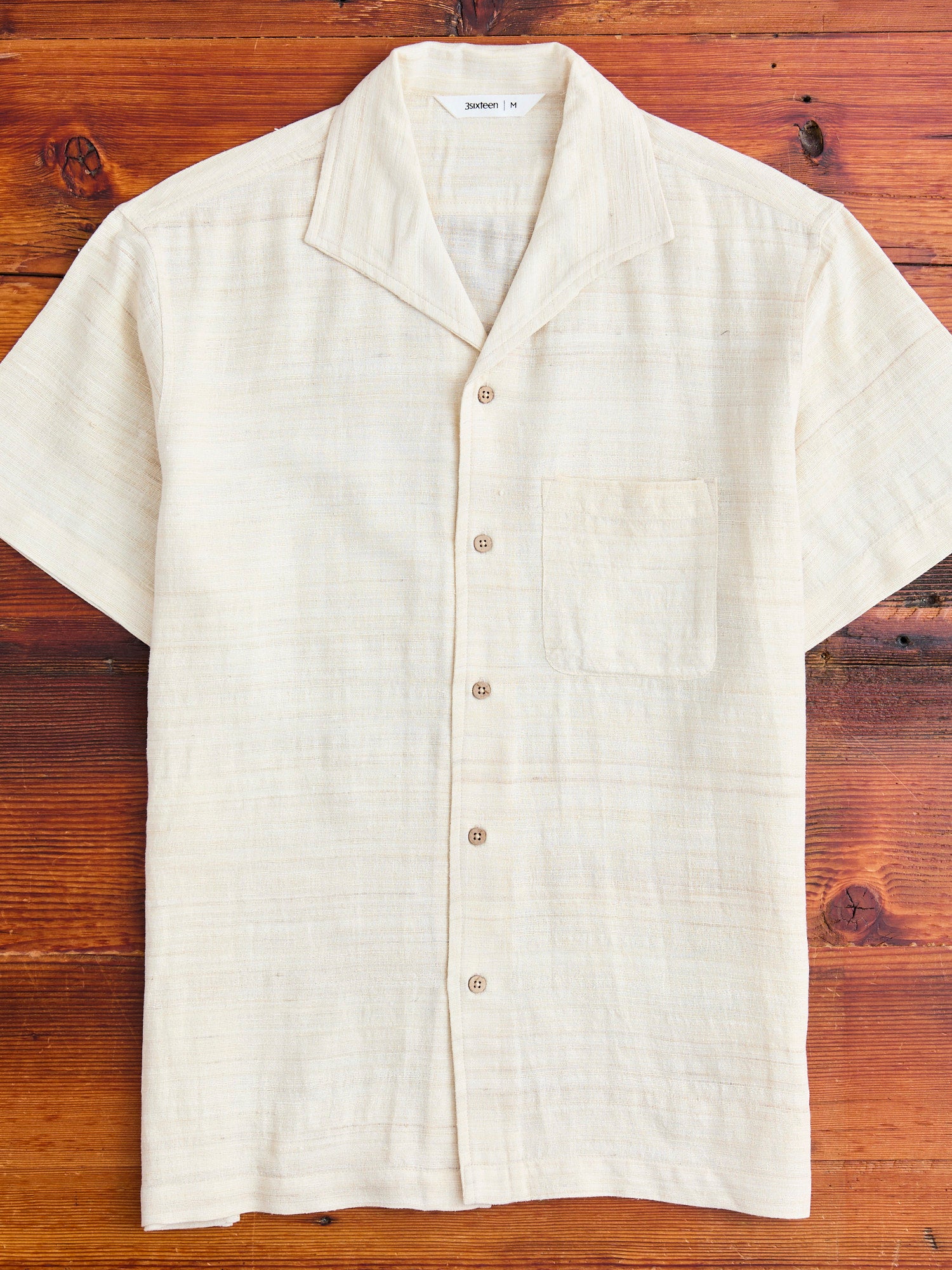Leisure Shirt in Ivory Handloom Silk – Blue Owl Workshop