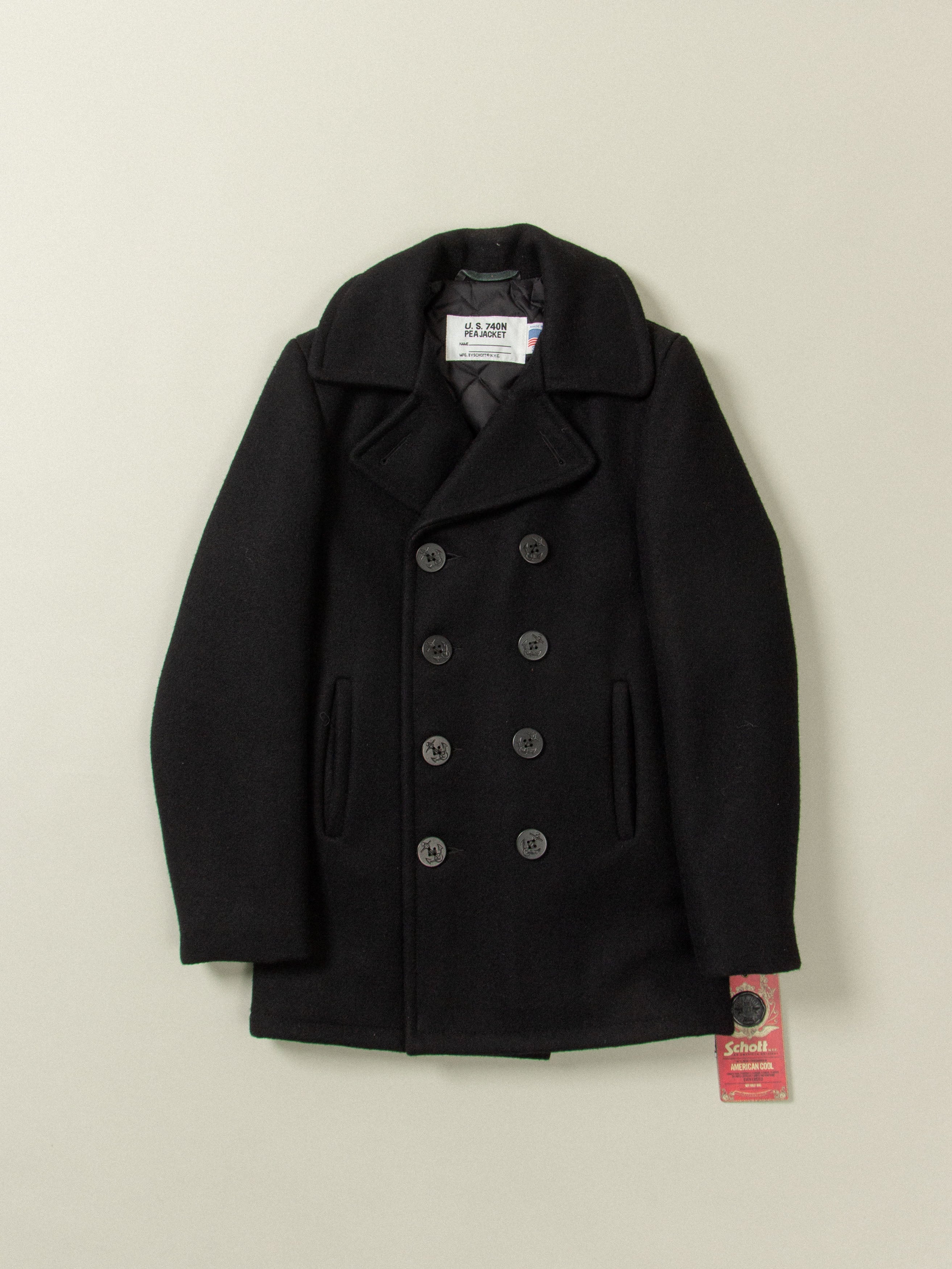 Schott NYC Peacoat 740N – Broadway & Sons