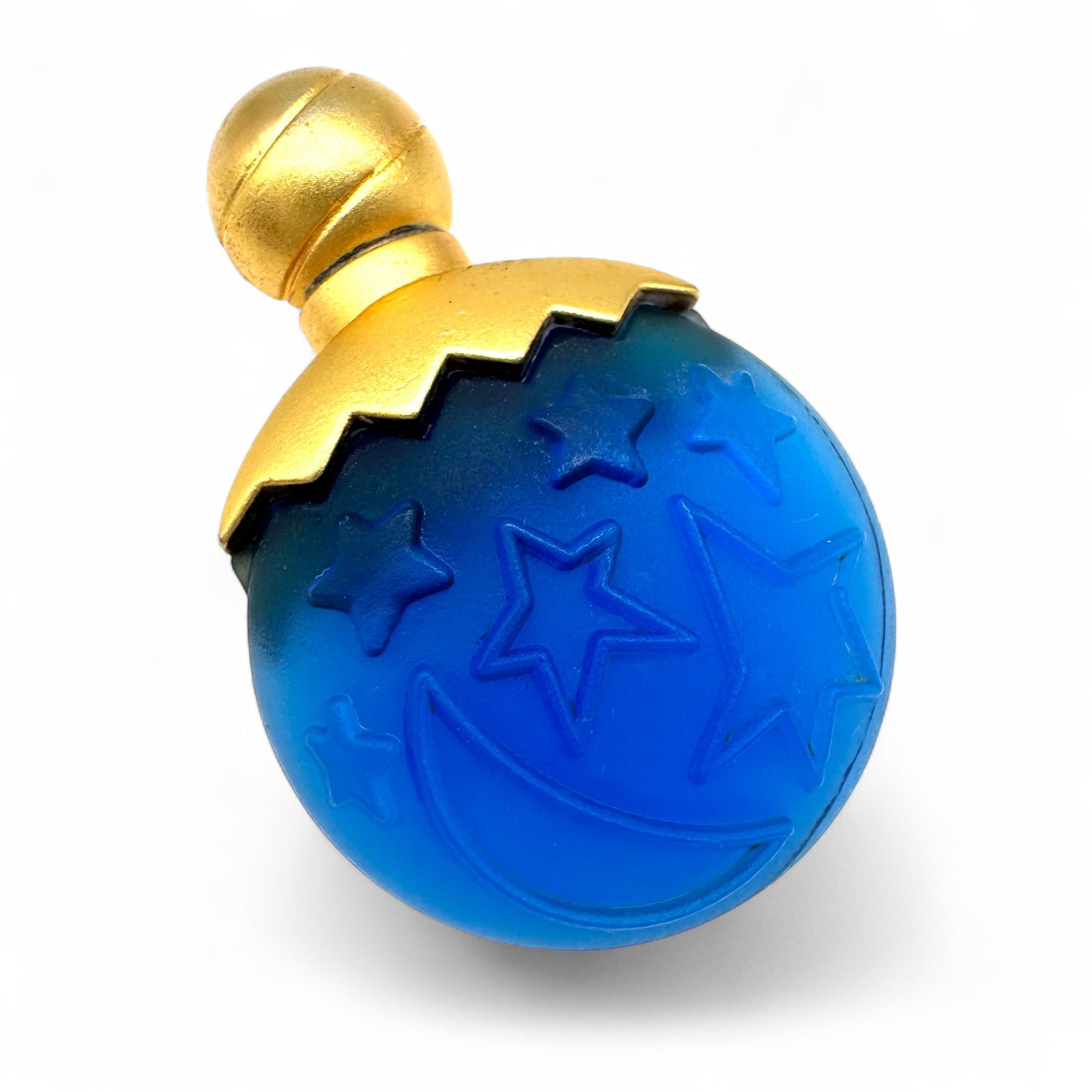 Vintage Karl Lagerfeld Blue Sun Moon Stars Promotional Brooch