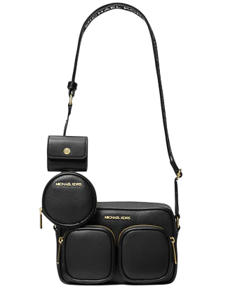 Michael Michael Kors Jet Set Travel Medium Leather Messenger Bag