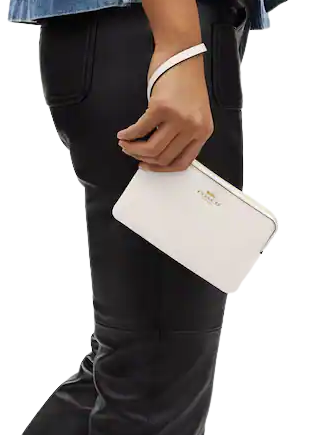 Coach Corner Zip Wristlet | Brixton Baker