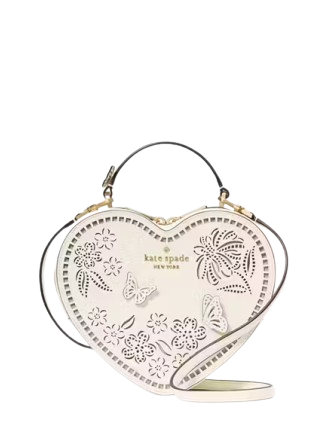 Kate Spade New York Love Shack Perforated Heart Crossbody