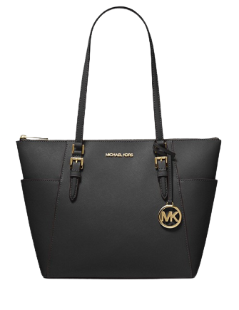 Michael Michael Kors Charlotte Large Saffiano Leather Top Zip Tote