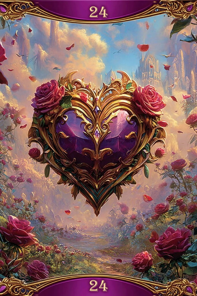 ルノルマンカードの説明 - Burgundy