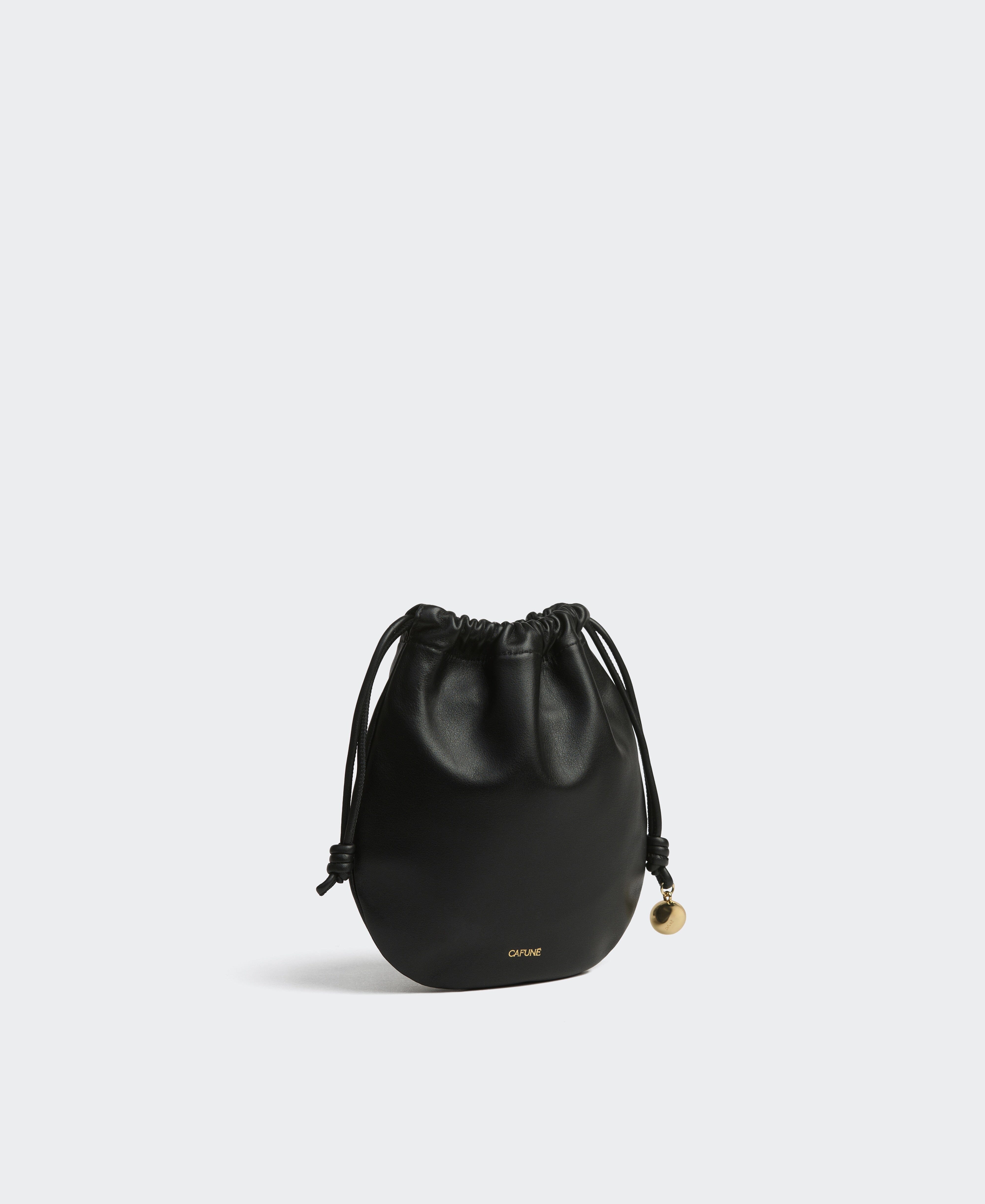 Cafuné カフネ - Small Lune Crossbody - Black