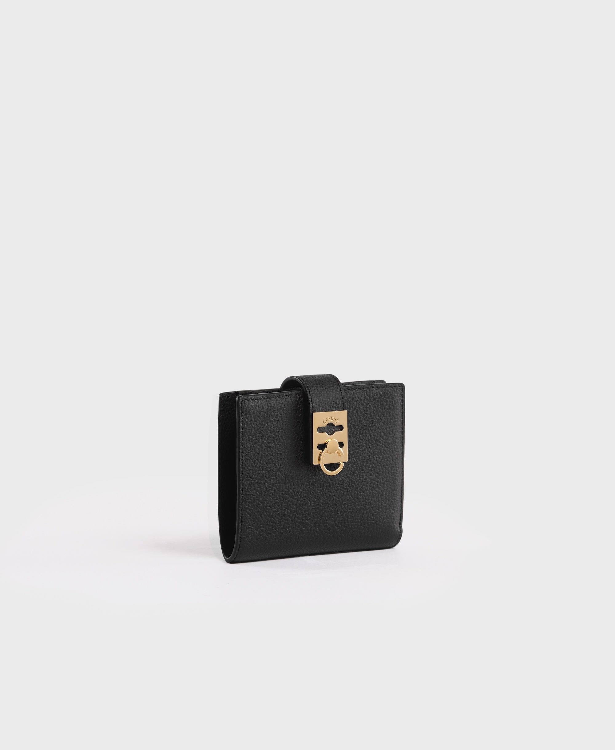 Cafuné カフネ - Stance Flap Wallet - Black