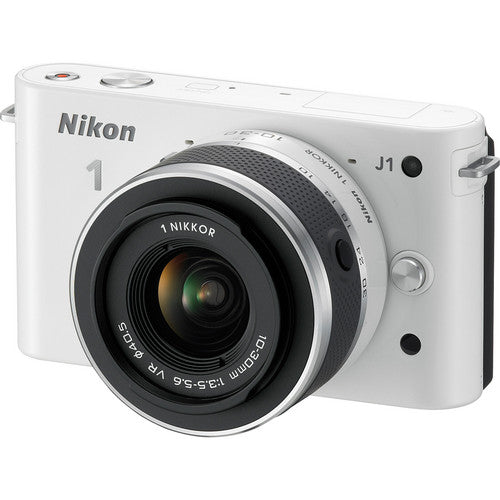 Nikon 1 J1 Mirrorless Digital Camera with 10-30mm VR Zoom Lens