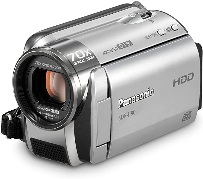 Panasonic SDR-H80 Camcorder - Silver