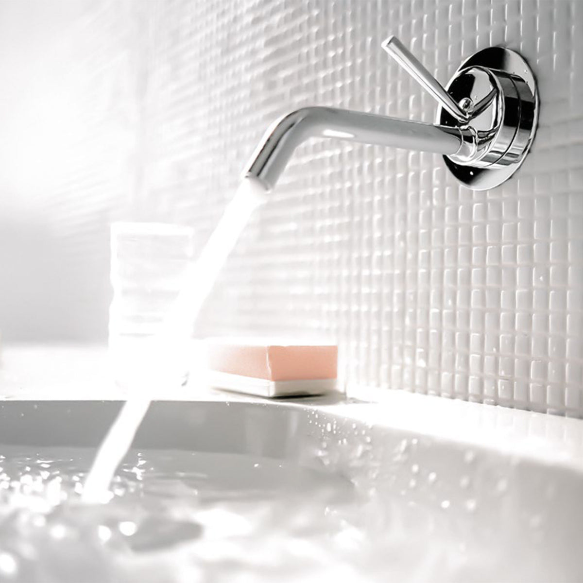 Zucchetti Isy Wall Mount Bathroom Faucet – Canaroma Bath & Tile
