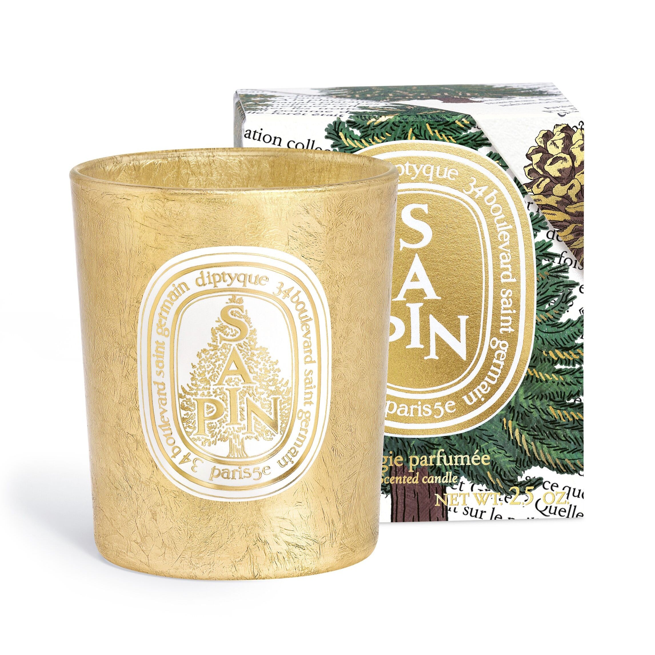 Diptyque - Sapine Mini Candle (Pine Tree) | Candle Delirium
