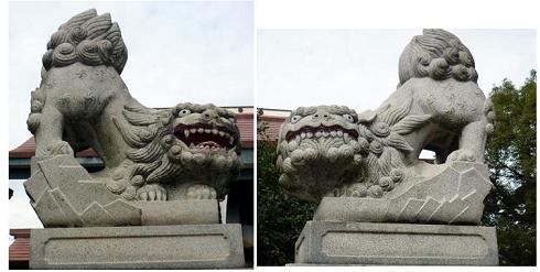 神社の狛犬
