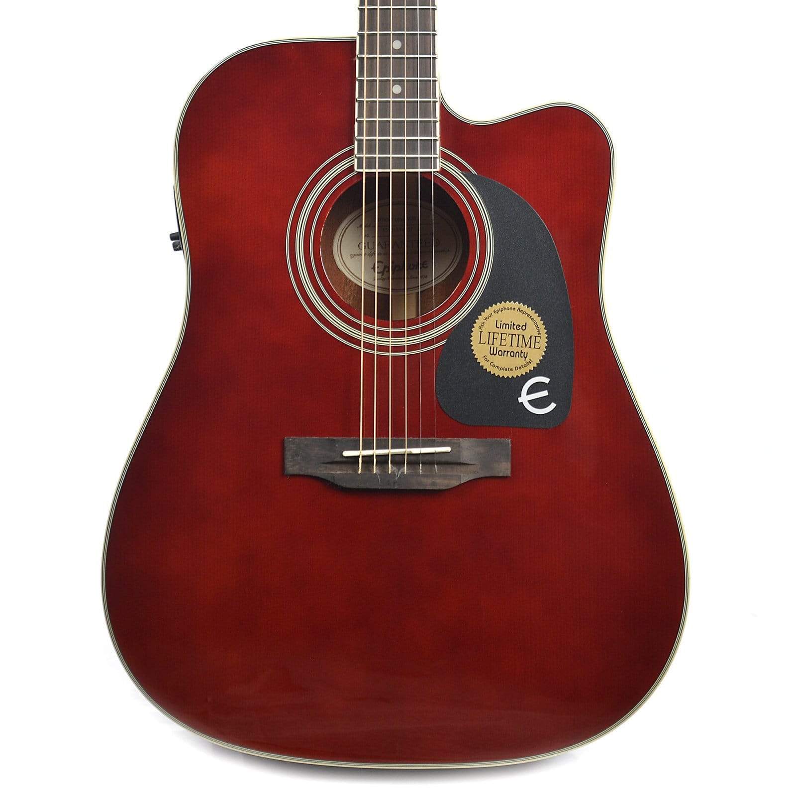 Epiphone PRO-1 Ultra Dreadnought Acoustic Wine Red – Chicago Music