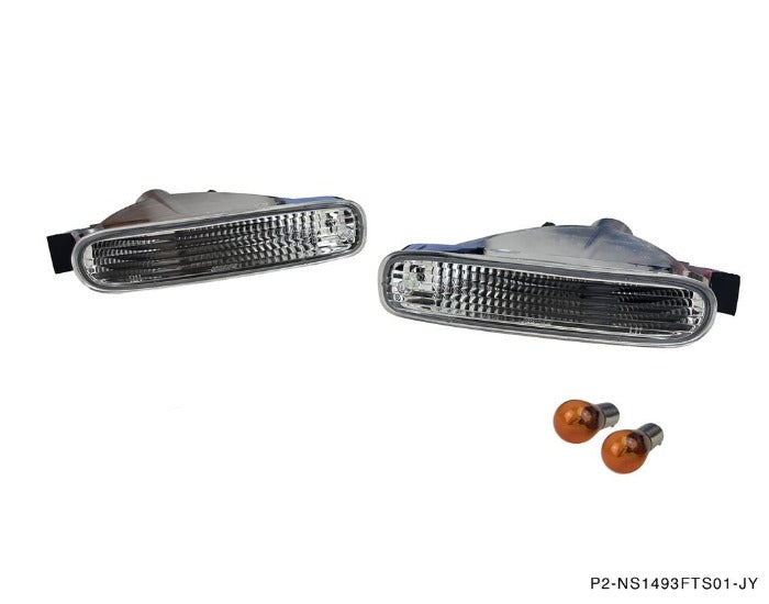 P2-NS1493FTS01-JY - P2M Clear Front Turn Signal - S14 Zenki JDM