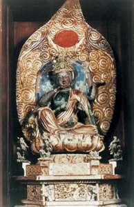 香林の木造如意輪観音坐像／伊勢崎市