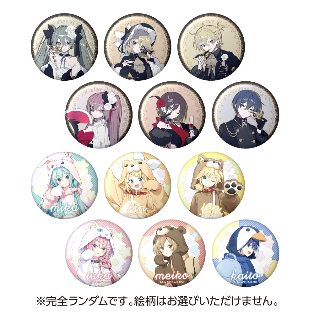 39Culture 2023 トレーディング 大き目メタリック缶バッジ| アニメ