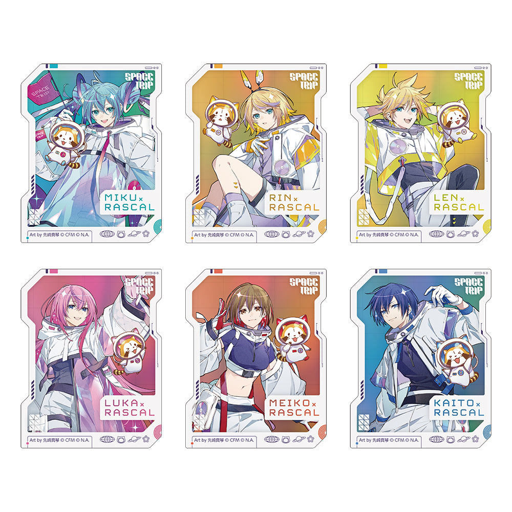 初音ミク×ラスカル 2024 オーロラステッカーコレクション（BOX