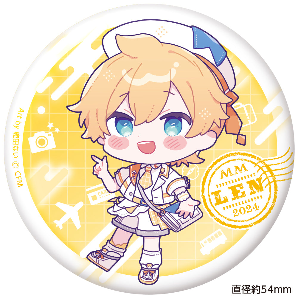マジカルミライ2024 ぷにぷに缶バッジ / 鏡音レン 鹿田ないver