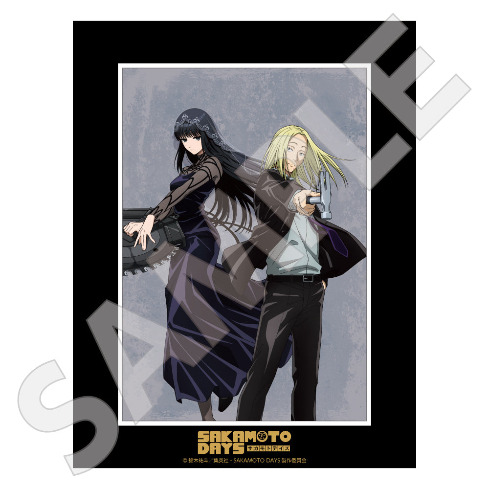 SAKAMOTO DAYS キャラファインマット / 神々廻&大佛| アニメ グッズ