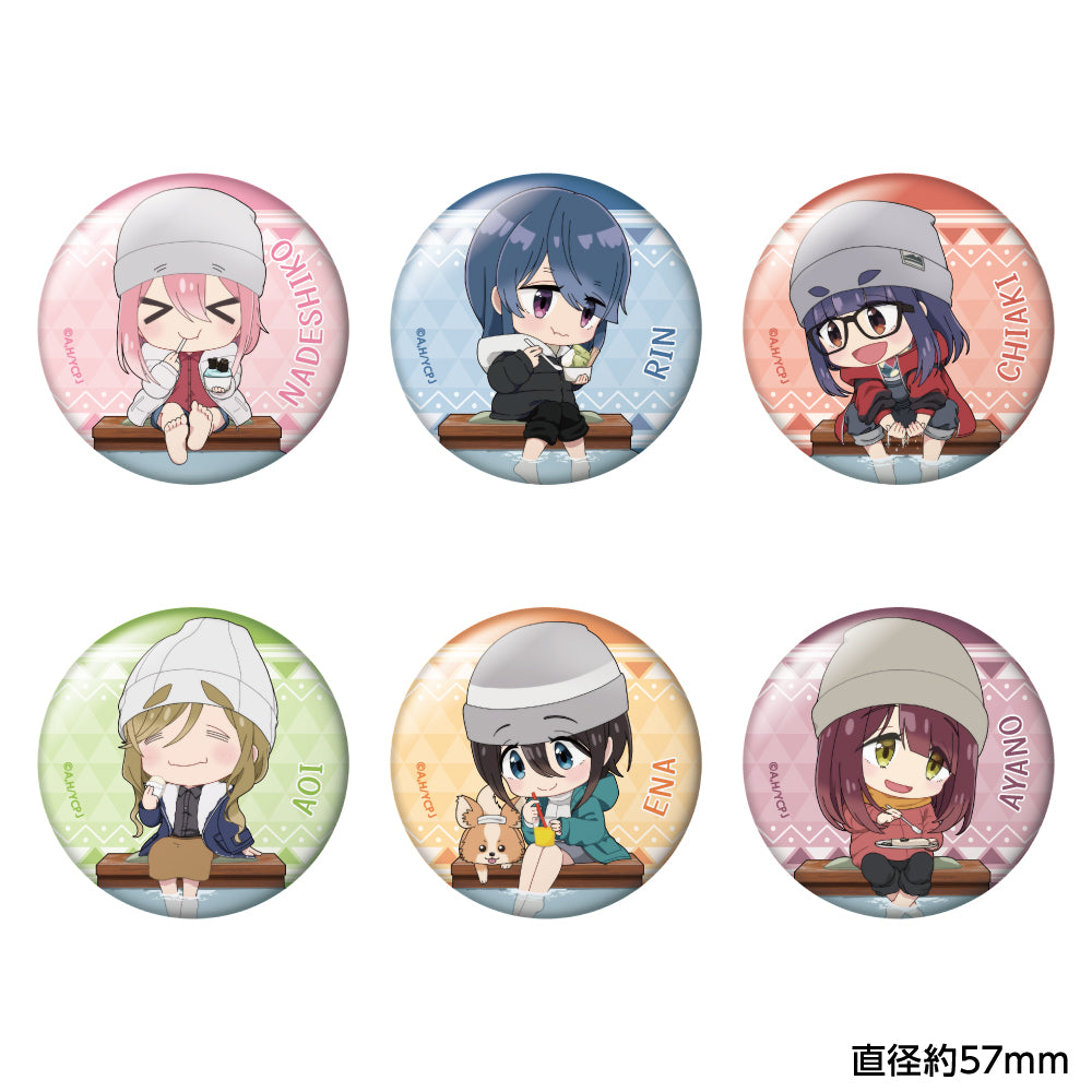 ゆるキャン△ SEASON3 トレーディング缶バッジ（BOX）| アニメ グッズ