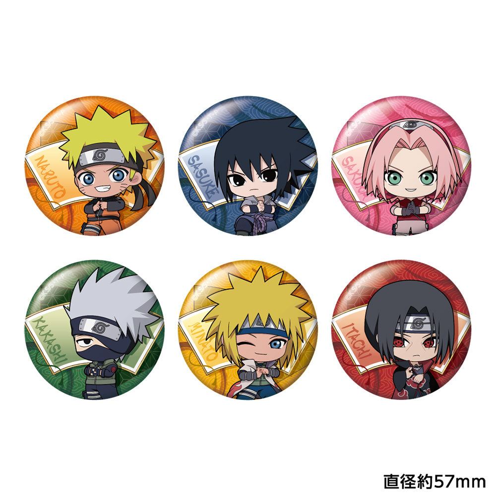 NARUTO-ナルト- 疾風伝 トレーディングちびキャラ缶バッジ(単品