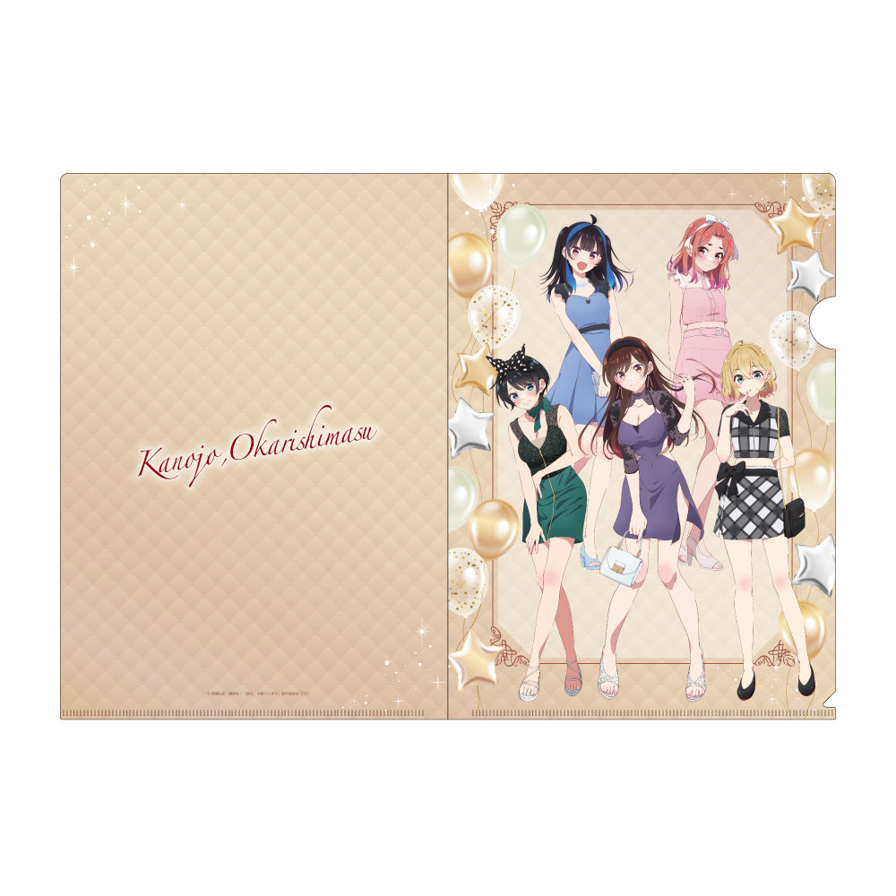 彼女、お借りします 描き下ろしクリアファイル| アニメ グッズ 通販