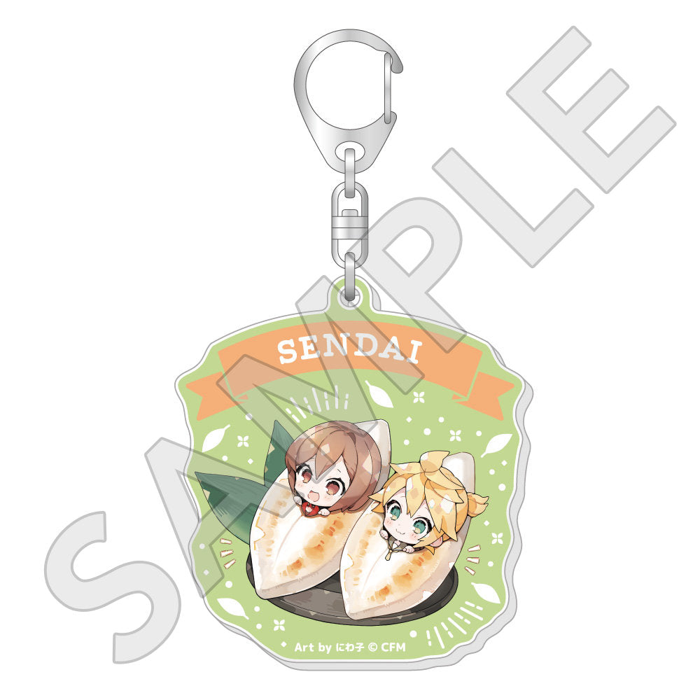初音ミク ご当地アクリルキーホルダー / 東北ver.| アニメ グッズ 通販