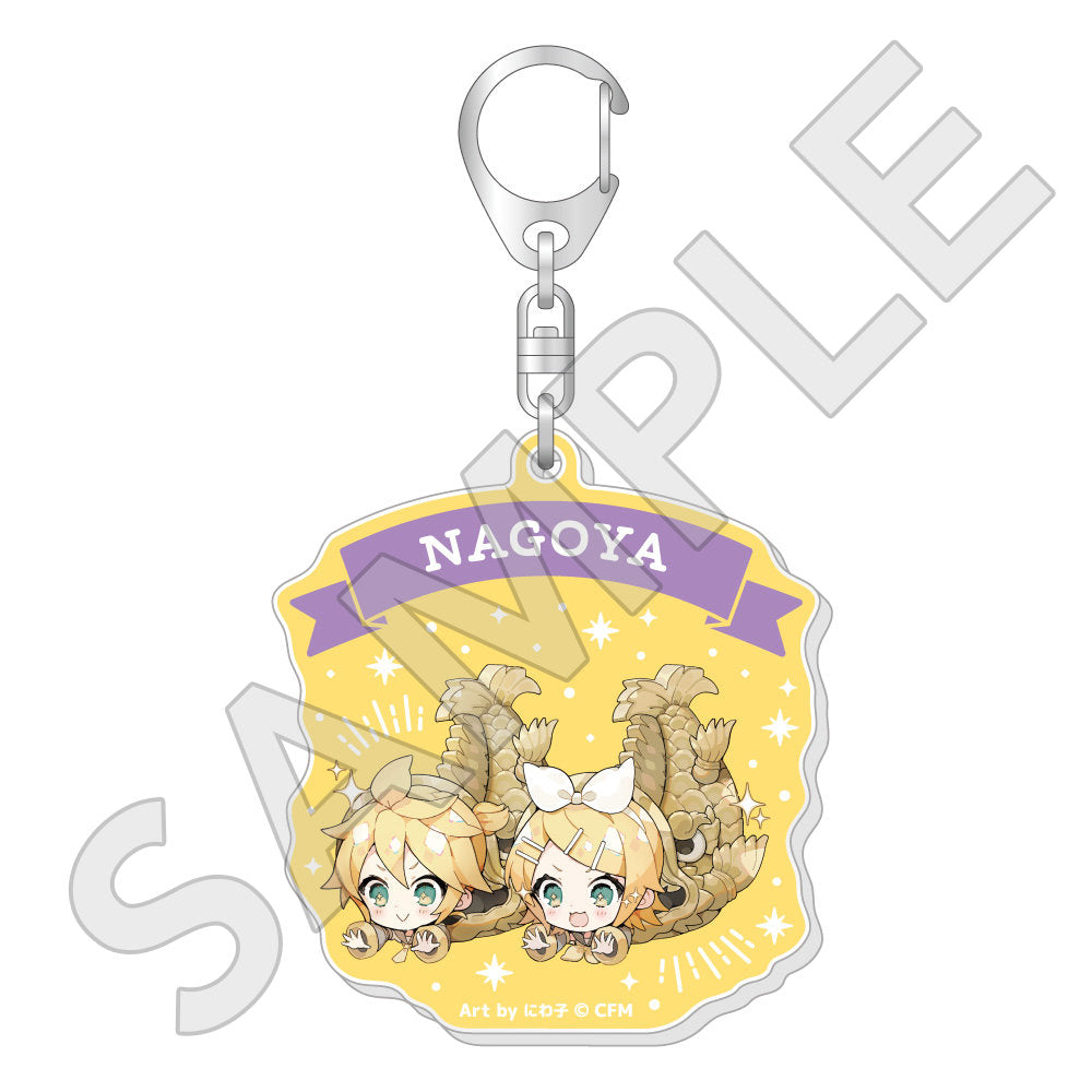 初音ミク ご当地アクリルキーホルダー / 名古屋ver.| アニメ グッズ