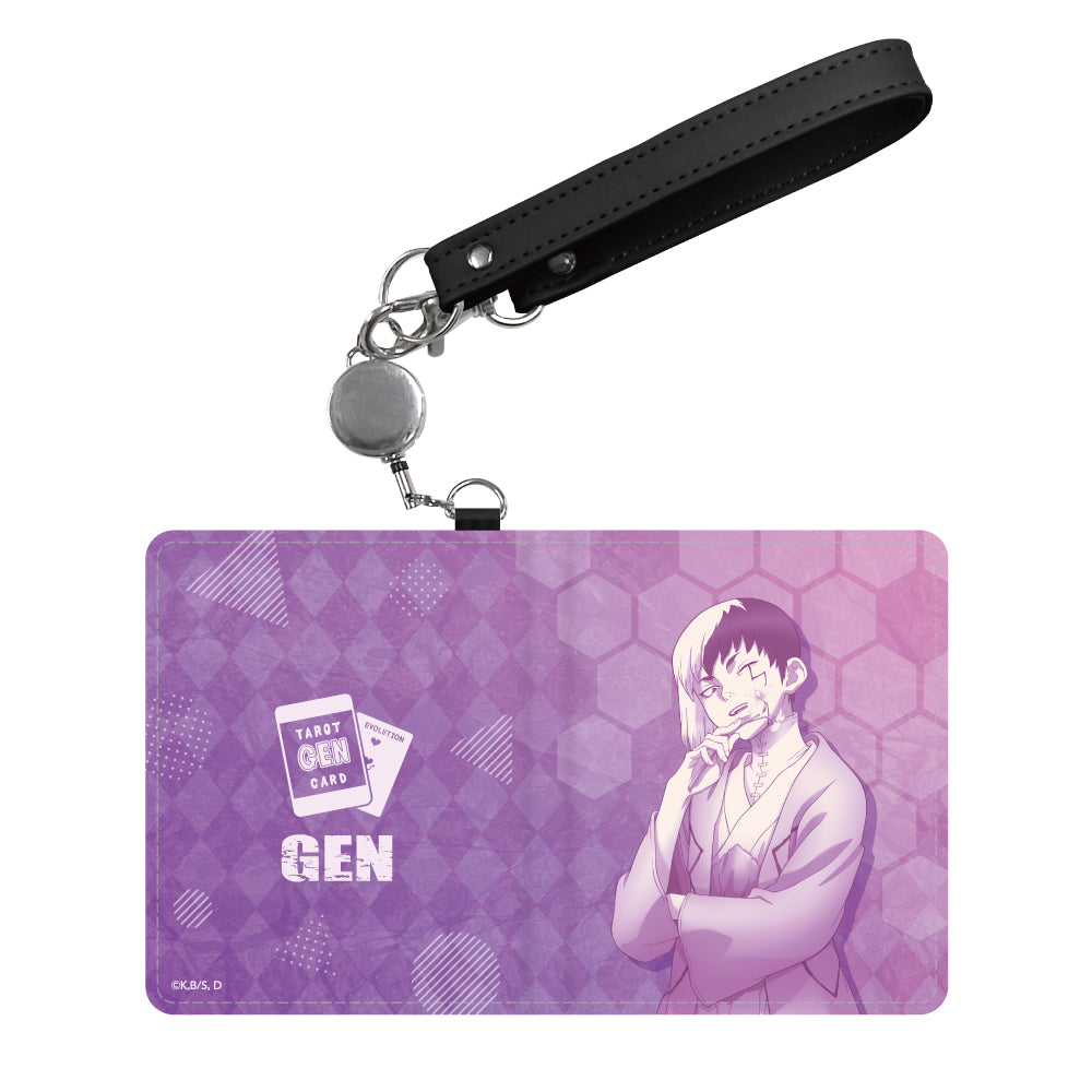 Dr．STONE パスケース/あさぎりゲン| アニメ グッズ 通販