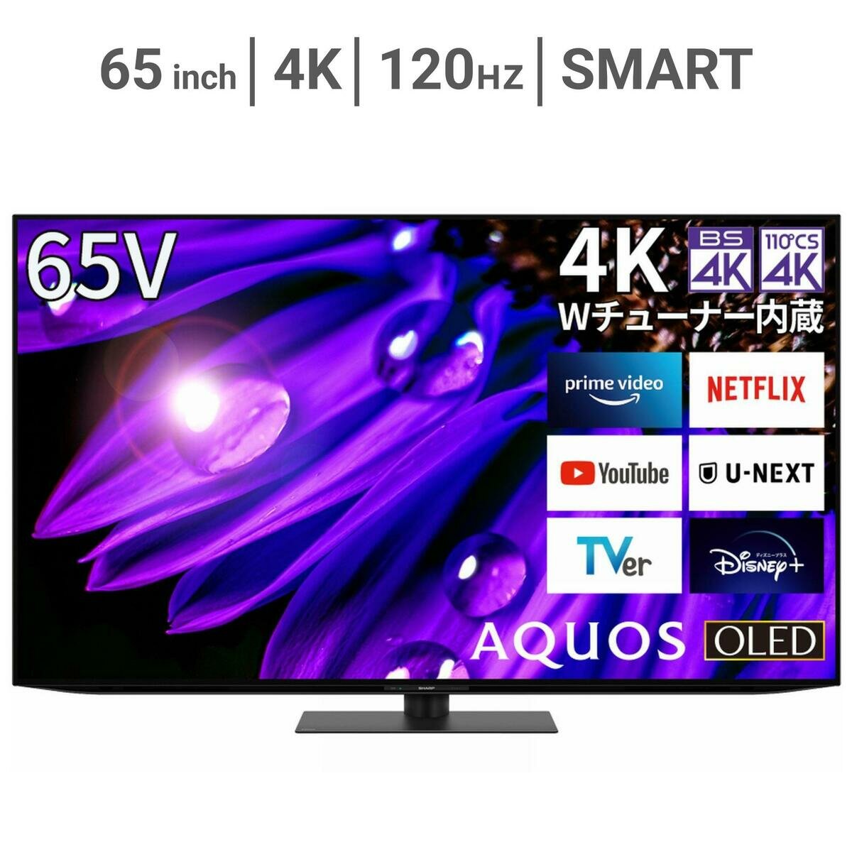 シャープ アクオス 65インチ 4K有機ELテレビ 4T-C65EQ1 | Costco Japan