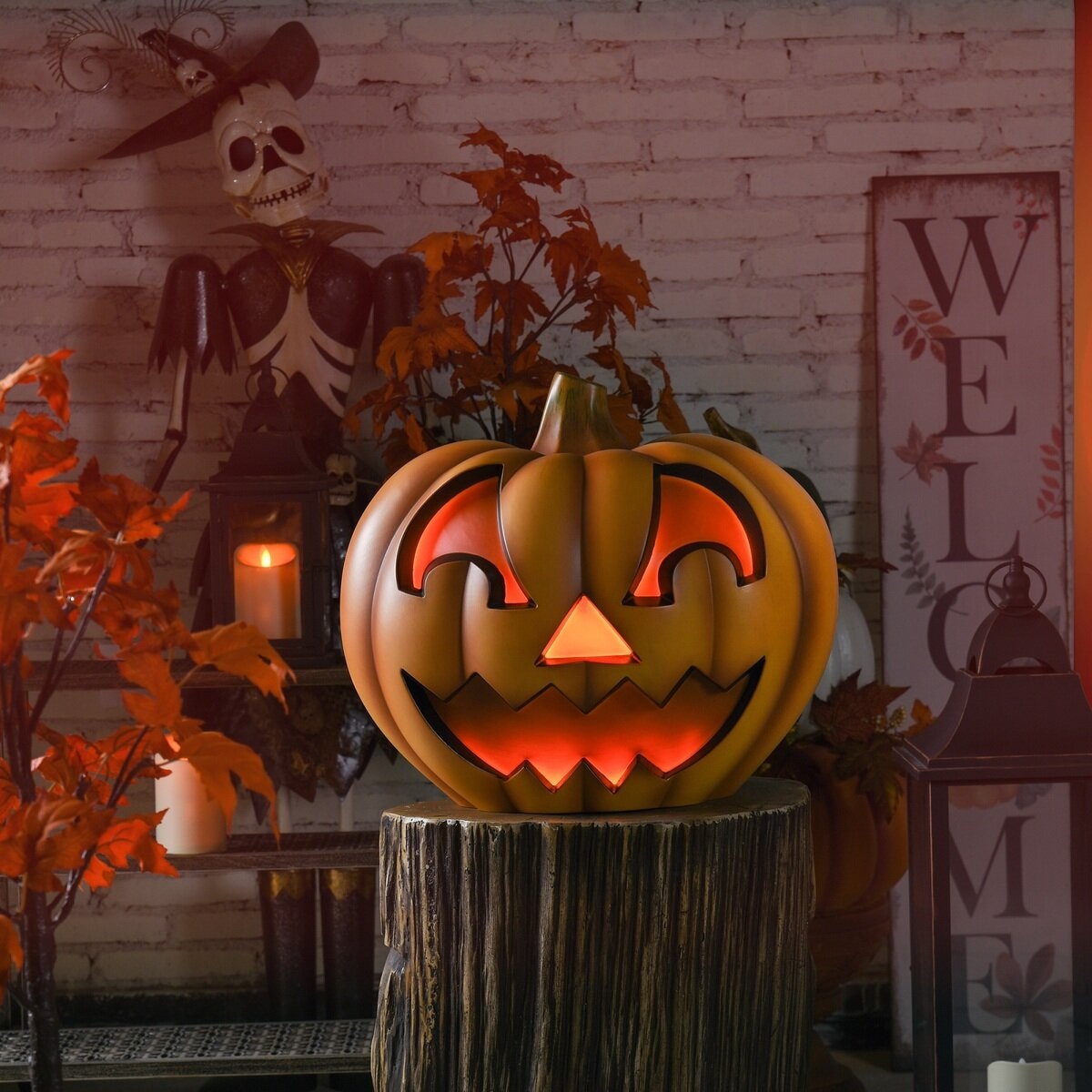 ハロウィン ジャックオーランタン サウンド付き | Costco Japan