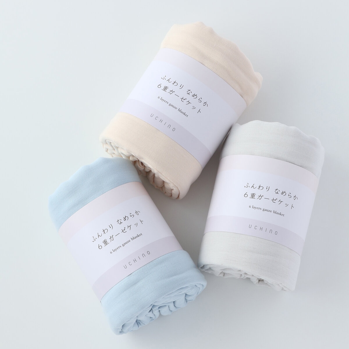 UCHINO ふんわり6重ガーゼケット 140cm x 190cm | Costco Japan