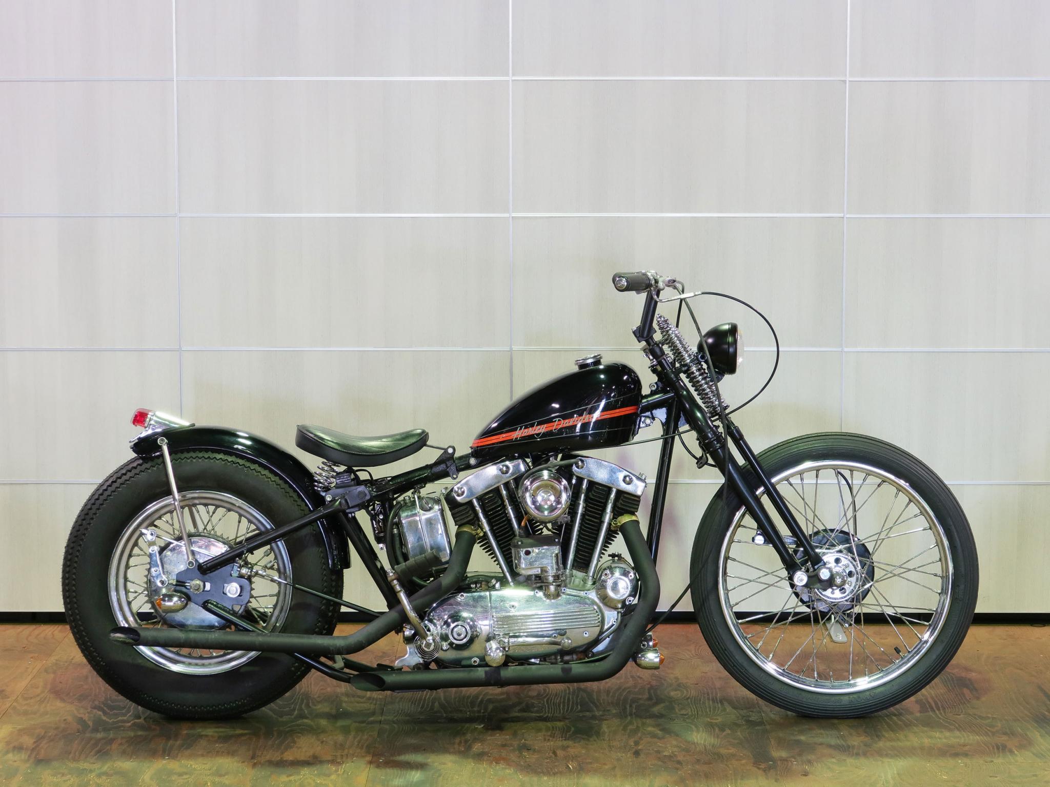 XLCH900 マフラー ハーレーXLH/XLCHアイアンショベル用マフラー当時物K