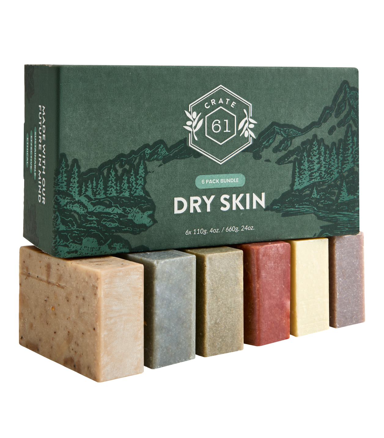 Dry Skin Bar Soap Bundle 🍁 Crate 61 Organics