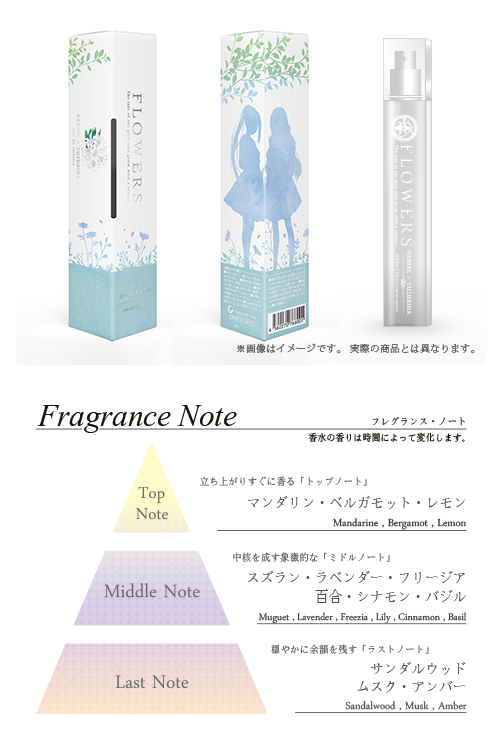 FLOWERS』夏篇・秋篇 オードトワレ特設ページ