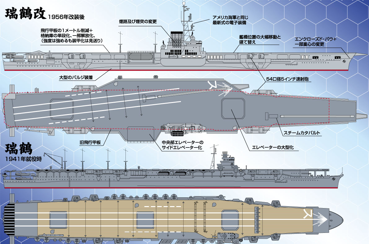 日本海軍・航空母艦「瑞鶴」