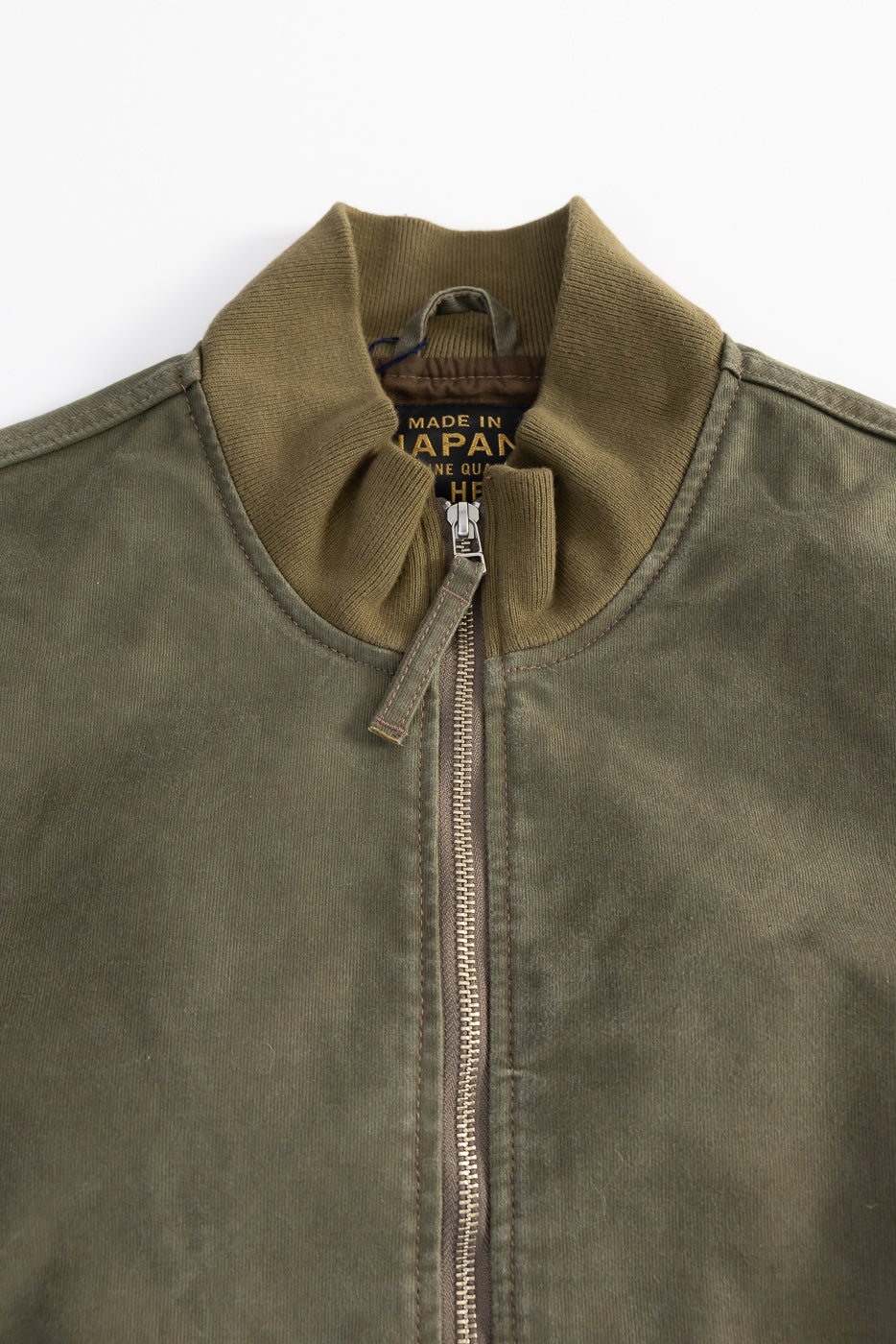 IHM-47-ODG - 12oz Whipcord Tanker Jacket - Olive Drab Green | Dant