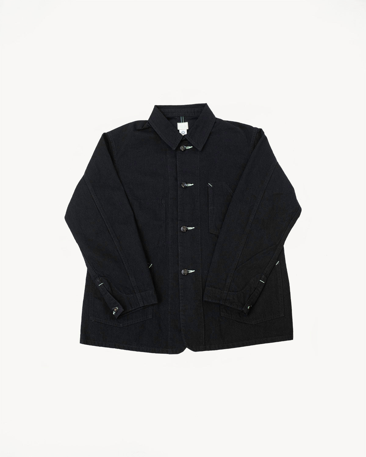 1101-FTC - No. 1 Jacket Flat Twill - Black | Dant